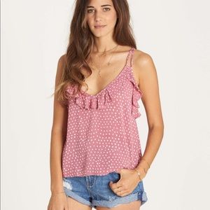 Super cute pink blouse!